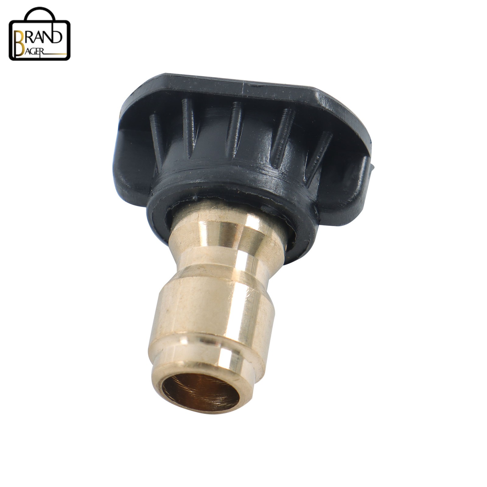 3600 Psi High Pressure 1/4 Inch Rotating Turbine Nozzle Set W/ 5 Spray Nozzles