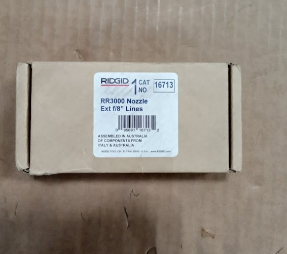 RIDGID Root-cutting Turbo Jetter Nozzle 16713