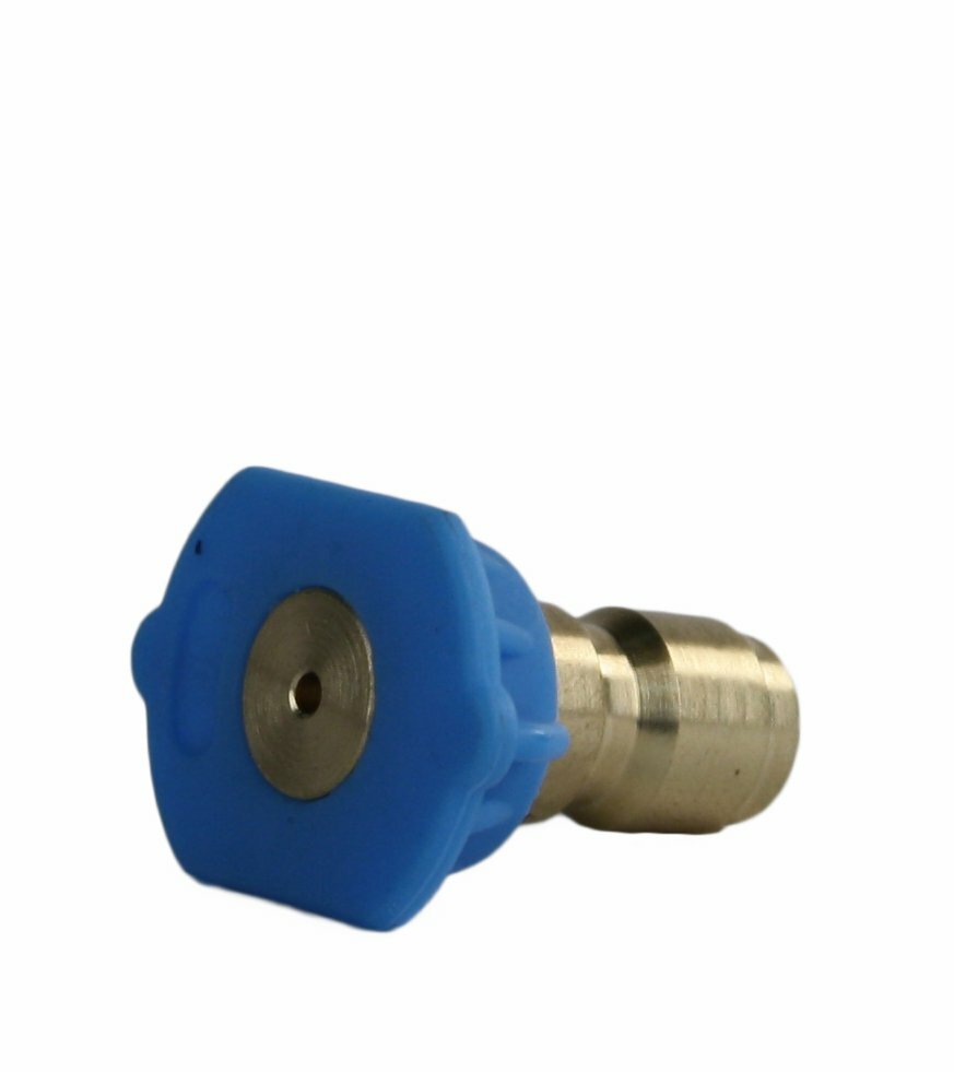Erie Tools Pressure Washer Brass Jet Flush 45°Nozzle with 1/4″ Quick Connect