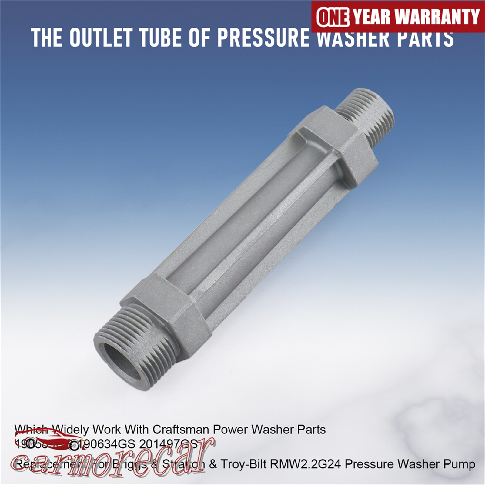 190589GS 190634GS 201497GS Power Pressure Washer Pump WATER OUTLET TUBE
