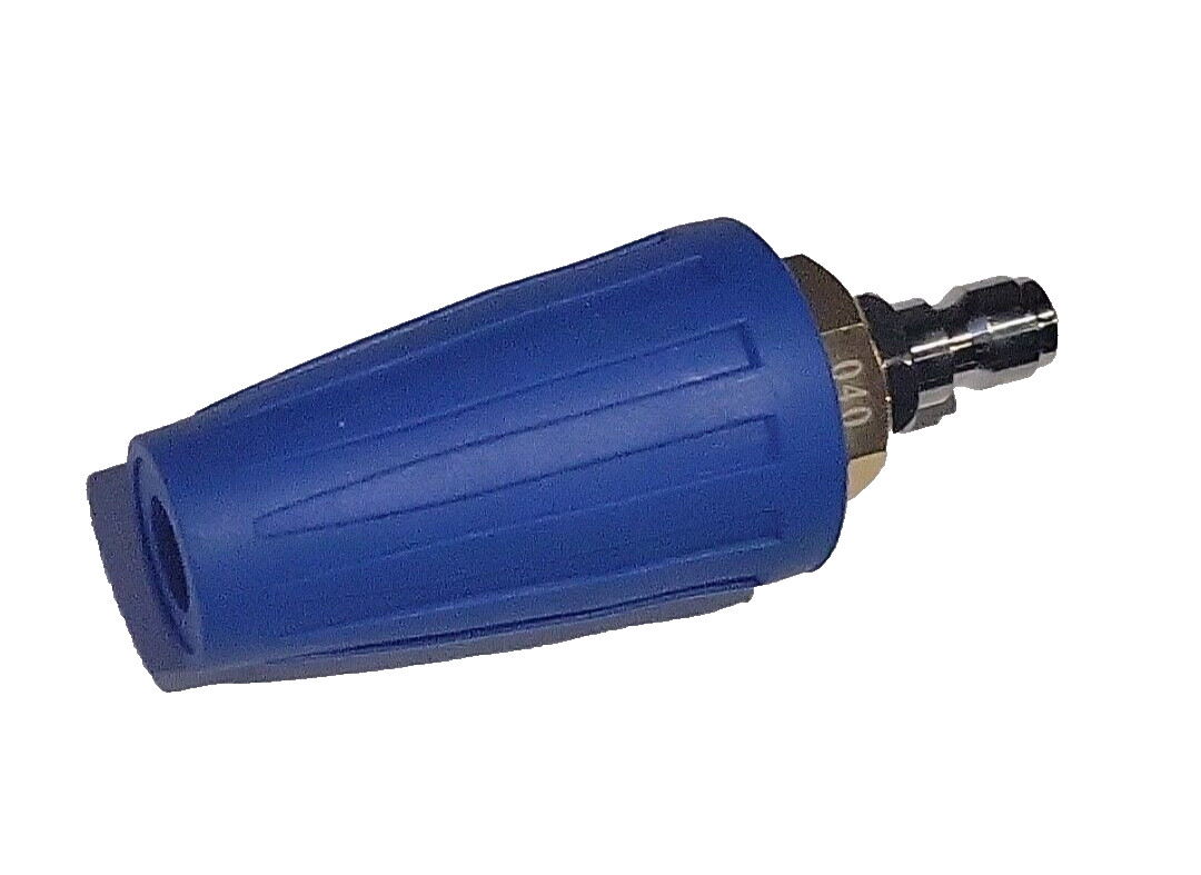 Power Pressure Washer Rotating Turbo Nozzle 4000 psi Max. 4.0 Orifice Blue