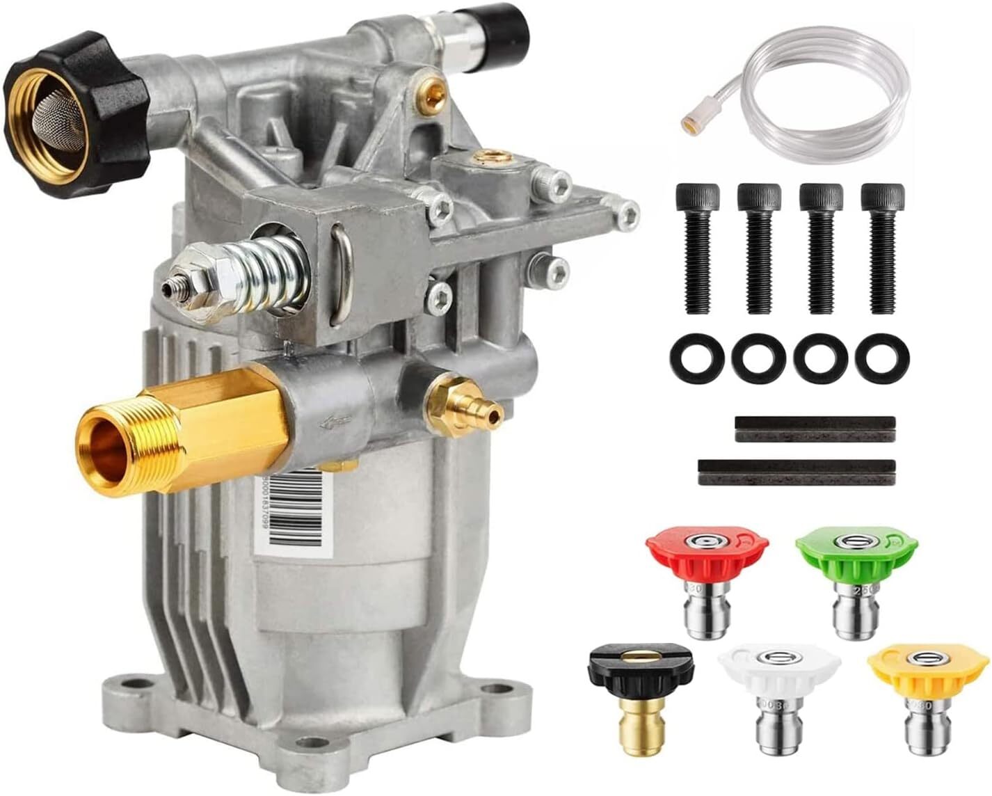 YAMATIC 3/4″ Shaft Horizontal Pressure Washer Pump 3400 PSI 2.5 GPM