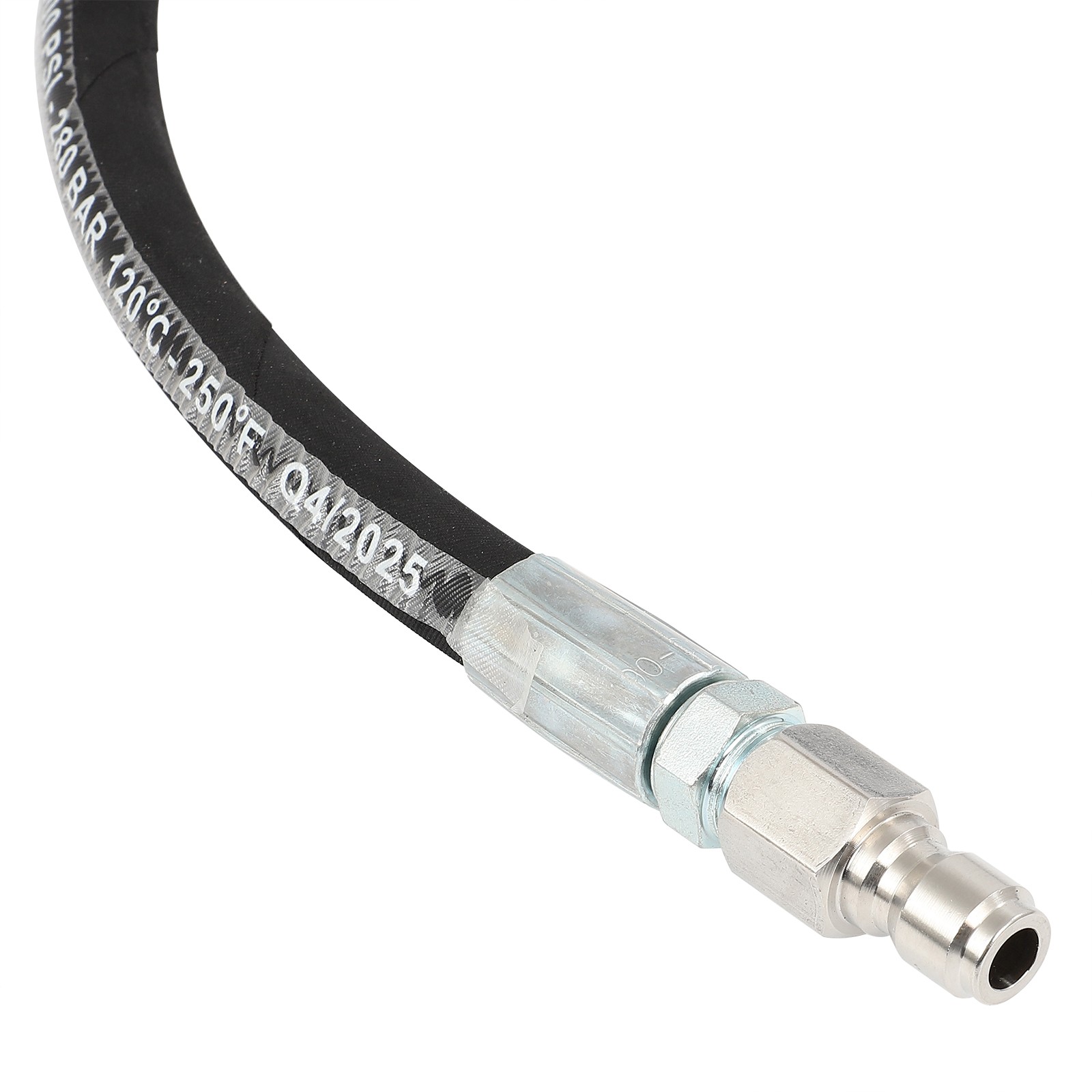 Pressure Washer Whip Hose 4 Ft X 3/8 Inch Hose Reel Connector Hose For Pressure