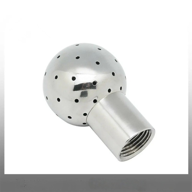 1PCS Stainless Fix Spray Ball Tank Cleaning CIP canister 1/2″ 3/4″ 1″ BSP Femal#