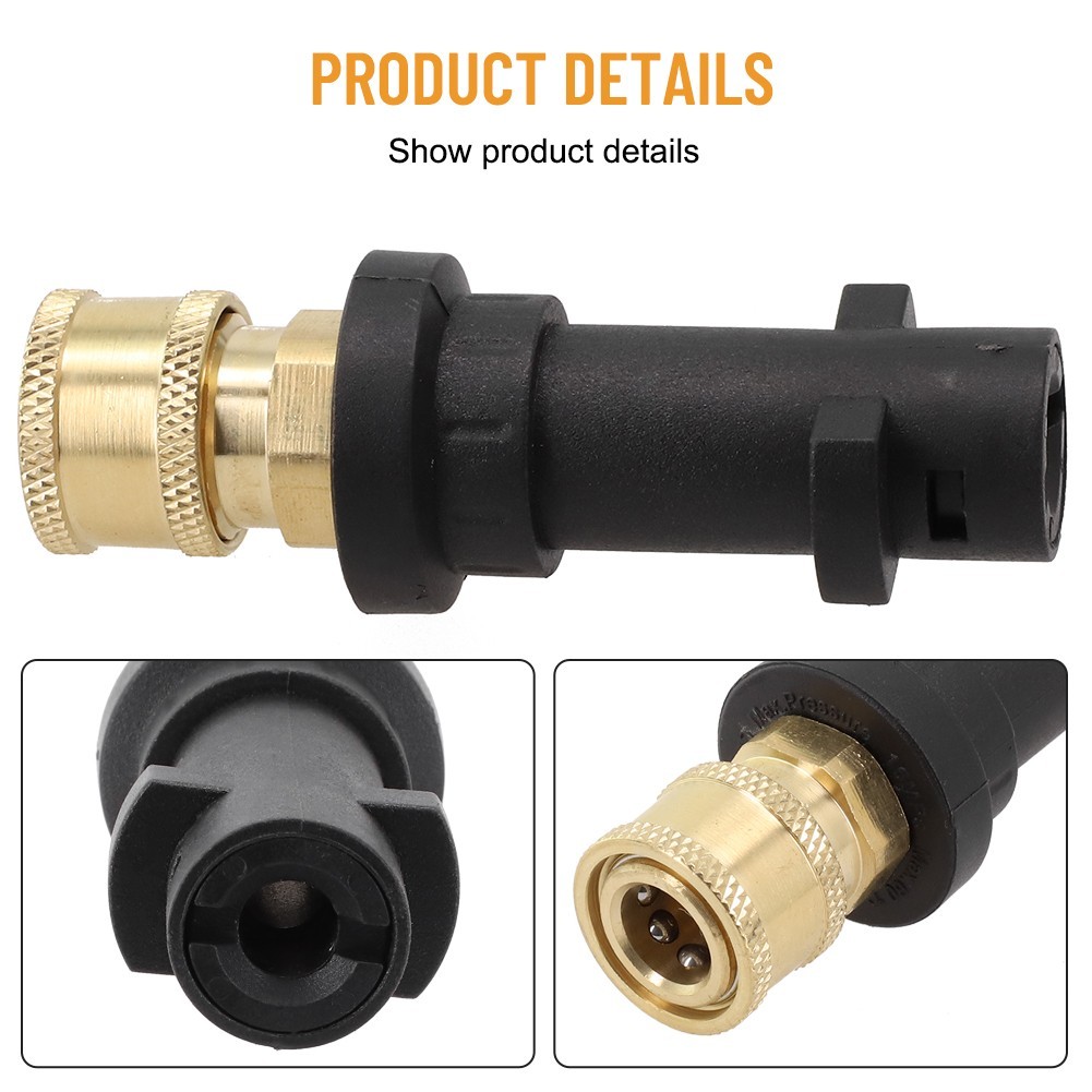 High Pressure Quick Connect Fitting for Karcher K2K7 Pressure Washer Spray
