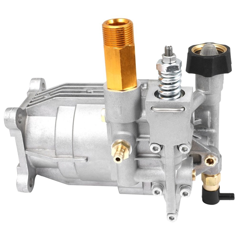 Washer Pump Axial Pump-Horizontal Aluminum Pump Head 2.4gpm 3/4″ 2200psi-3000psi