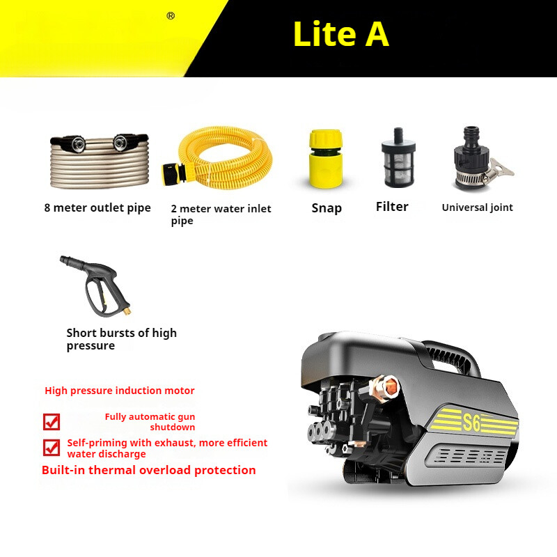 High Pressure Car Wash Portable Water Gun Car Wash Cleaning Machine Tool