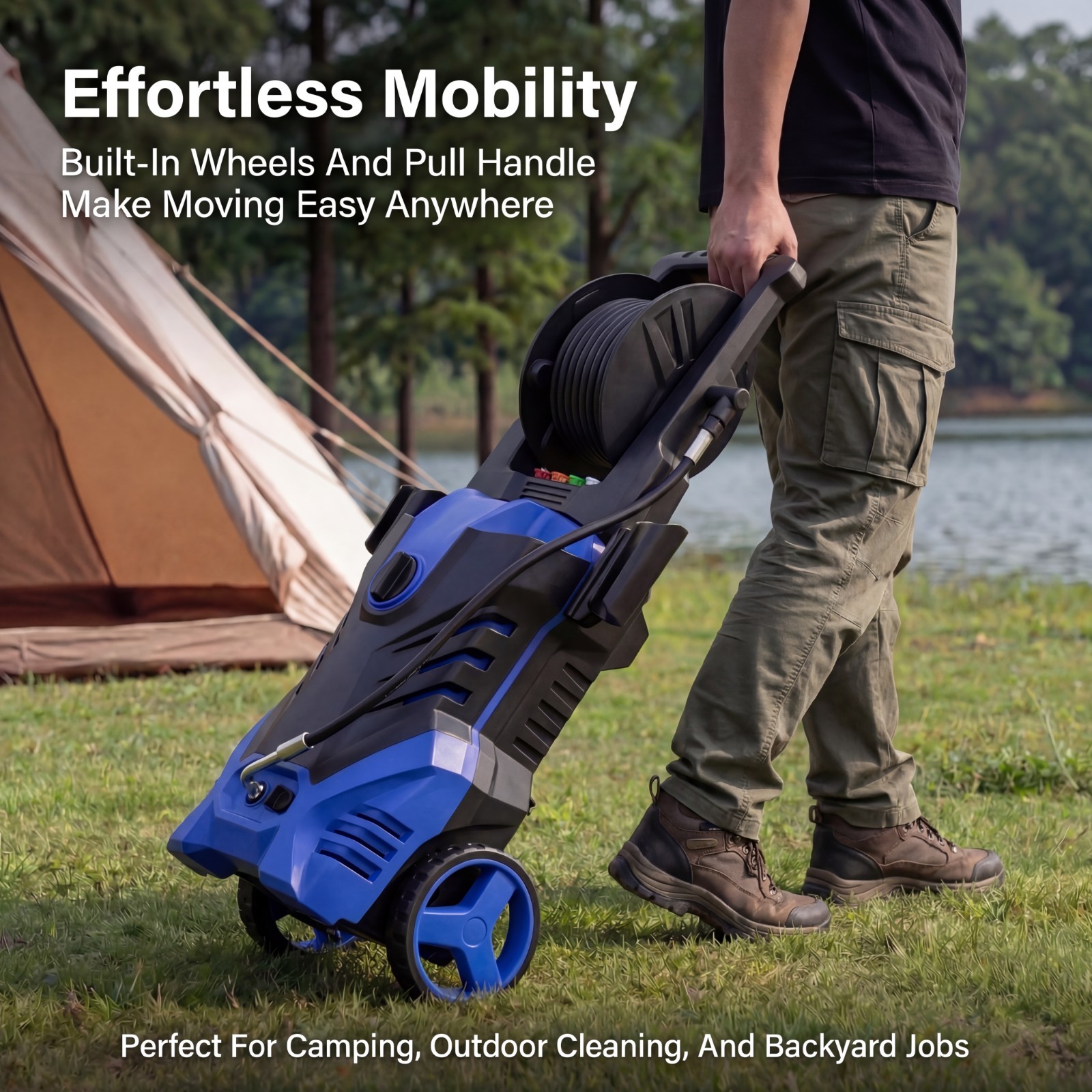 2025 Enhanced Electric Pressure Washer – 4500 PSI 3.2 GPM