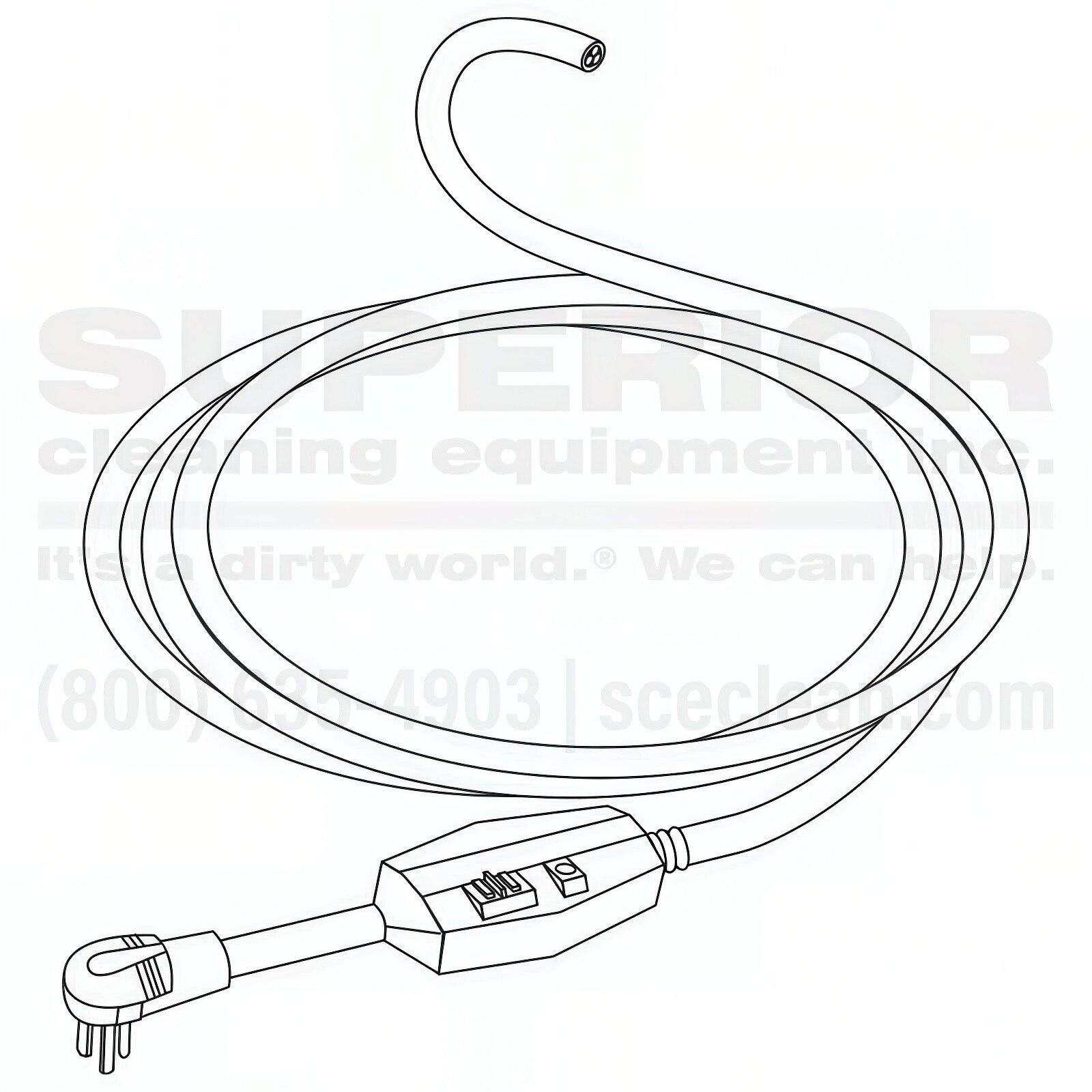 GFCI Cord, 120V 15A 36′ w/Plug – UL-Listed, Rugged Construction