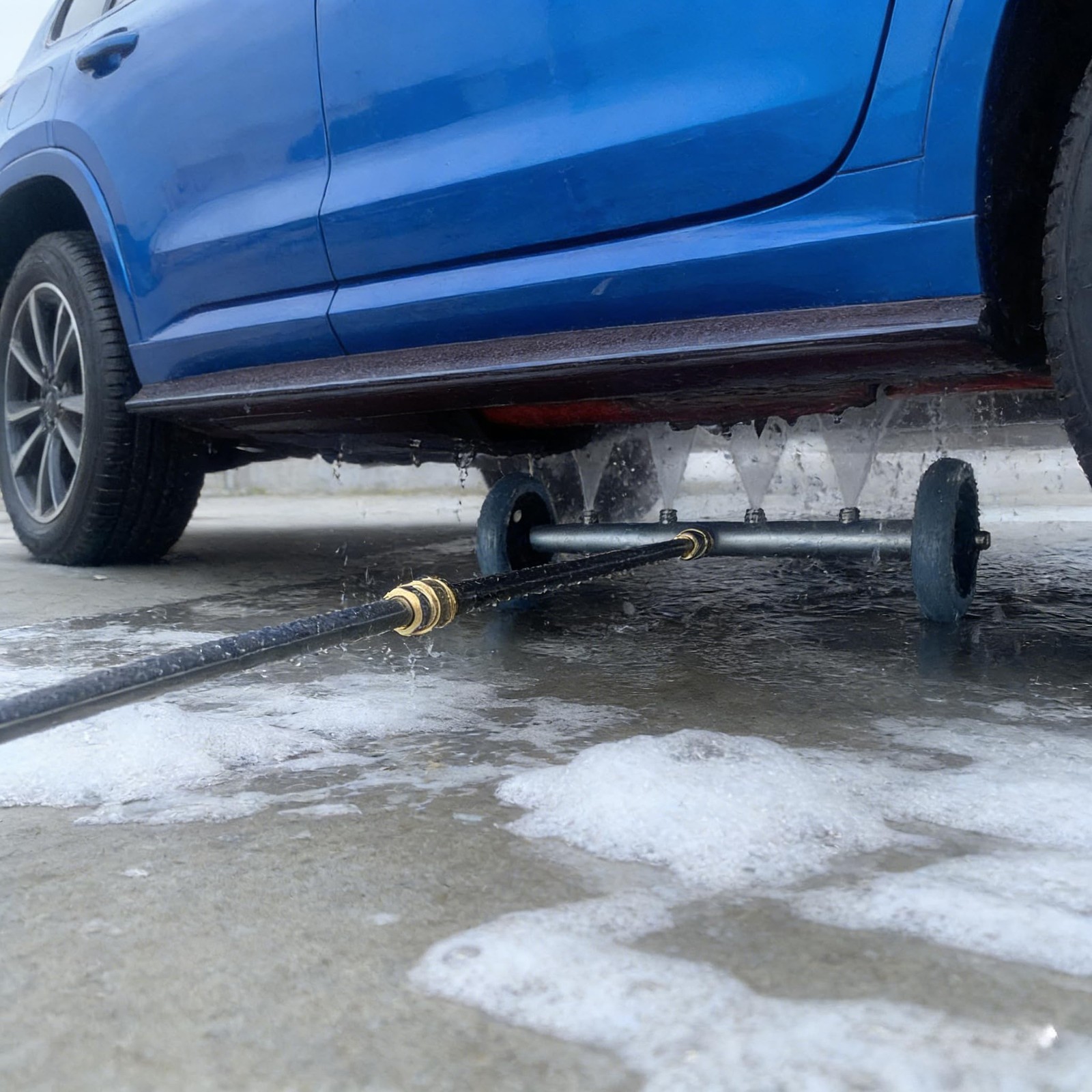 Undercarriage Pressure Washer Attachment 16 Inch With Extension Wand 4000 PSI