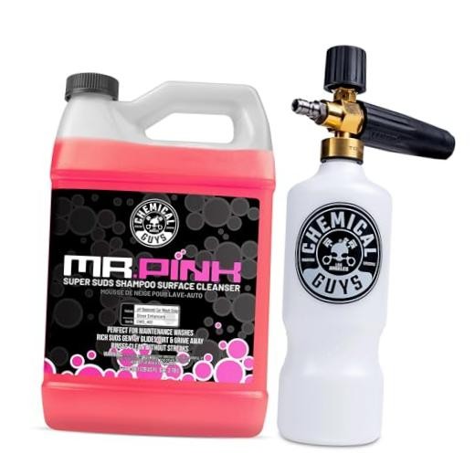 CWS_402 Mr. Pink Super Suds Shampoo & Superior Surface Cleaning Soap, HOL144