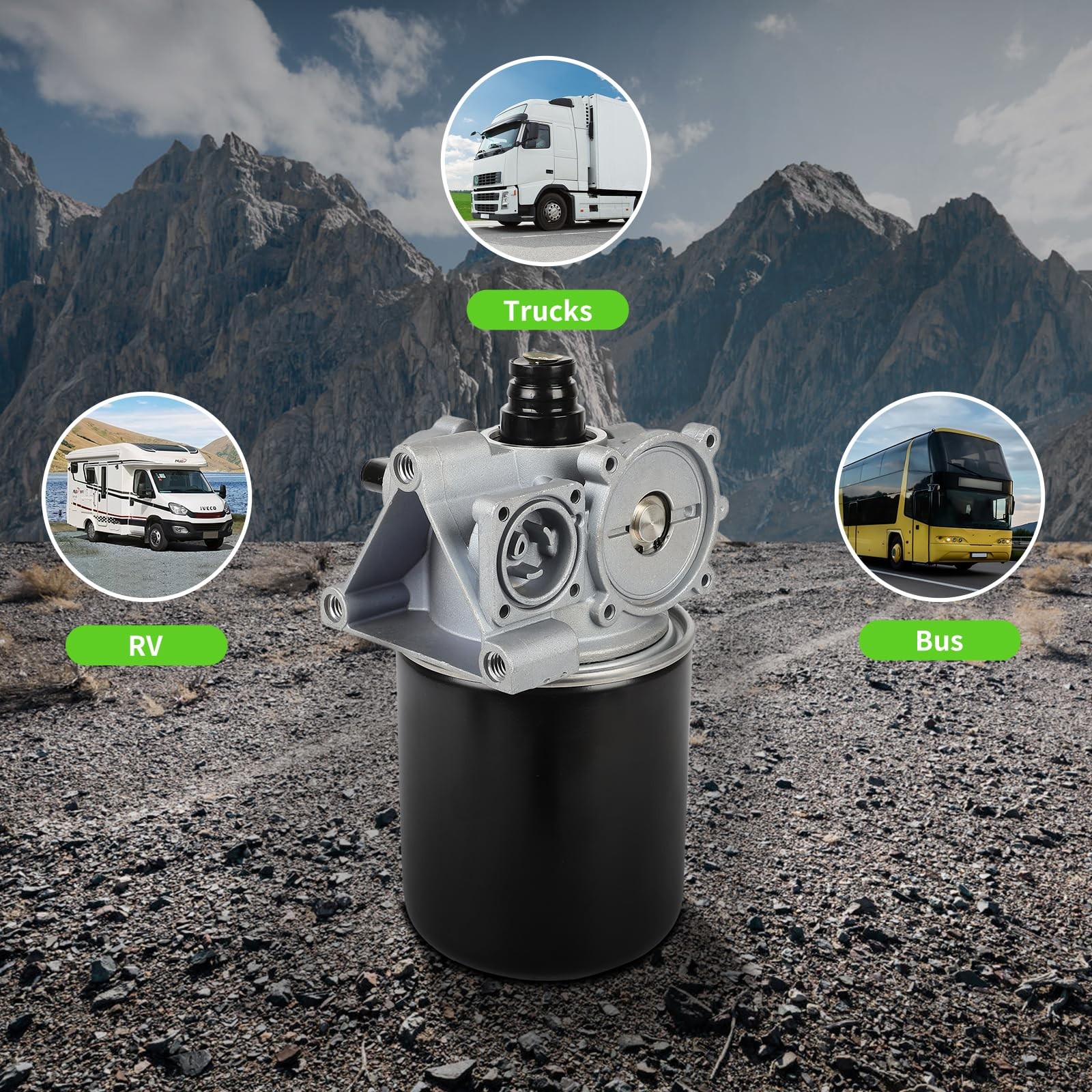 SCITOO R955300 Air Dryer fit for Volvo, As Picture Shown, Shown