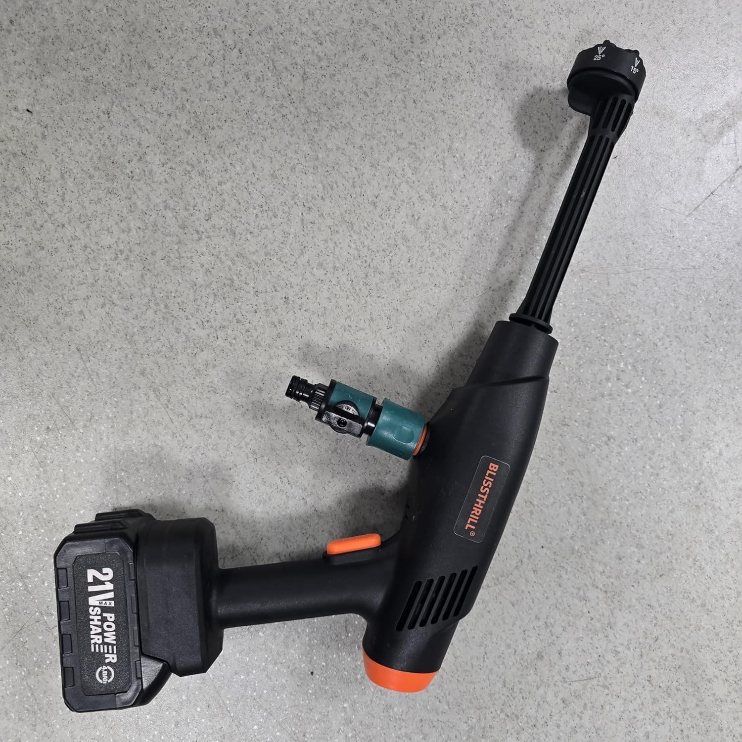 Handheld Battery Operated Washer 1100 PSI Mini Washer