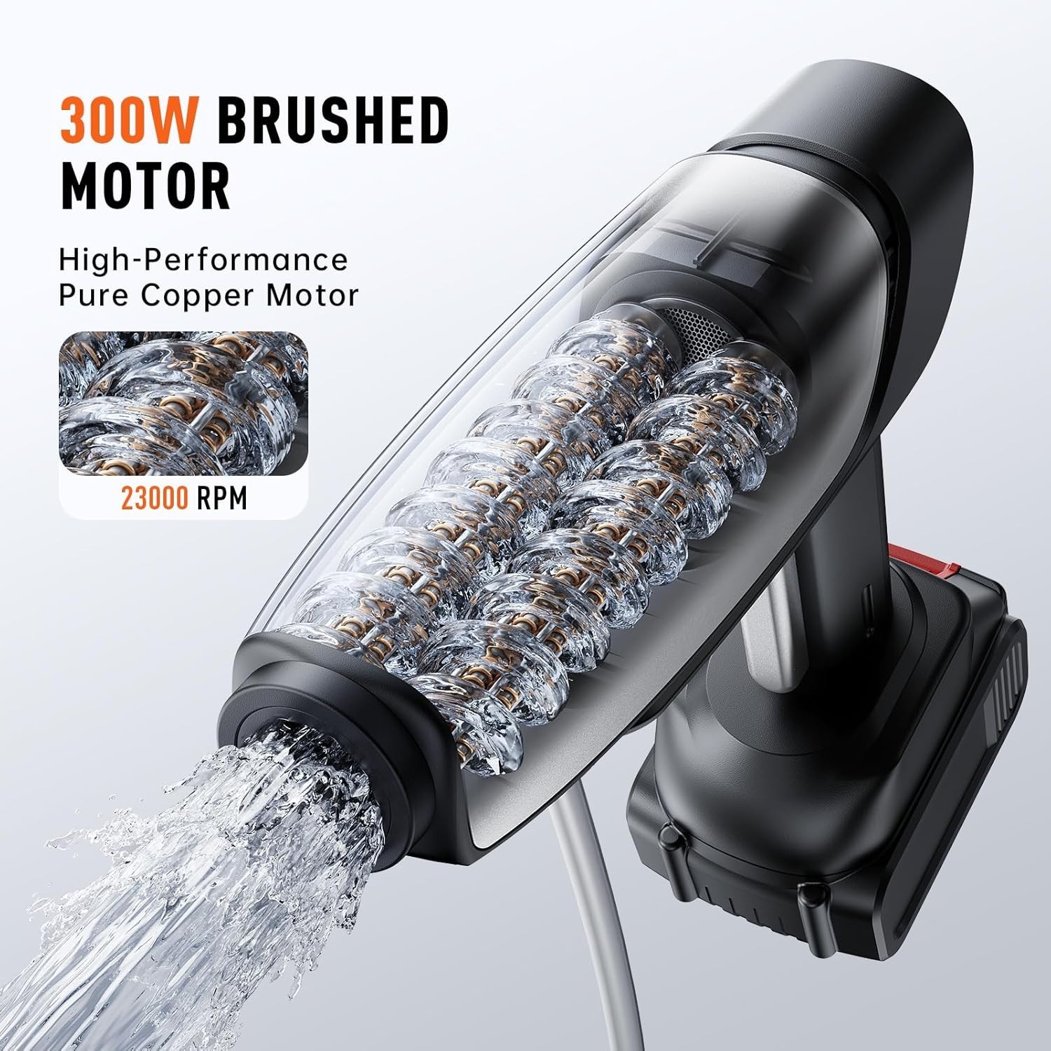 Cordless Pressure Washer for M Battery, Portable Cordless Power Wash