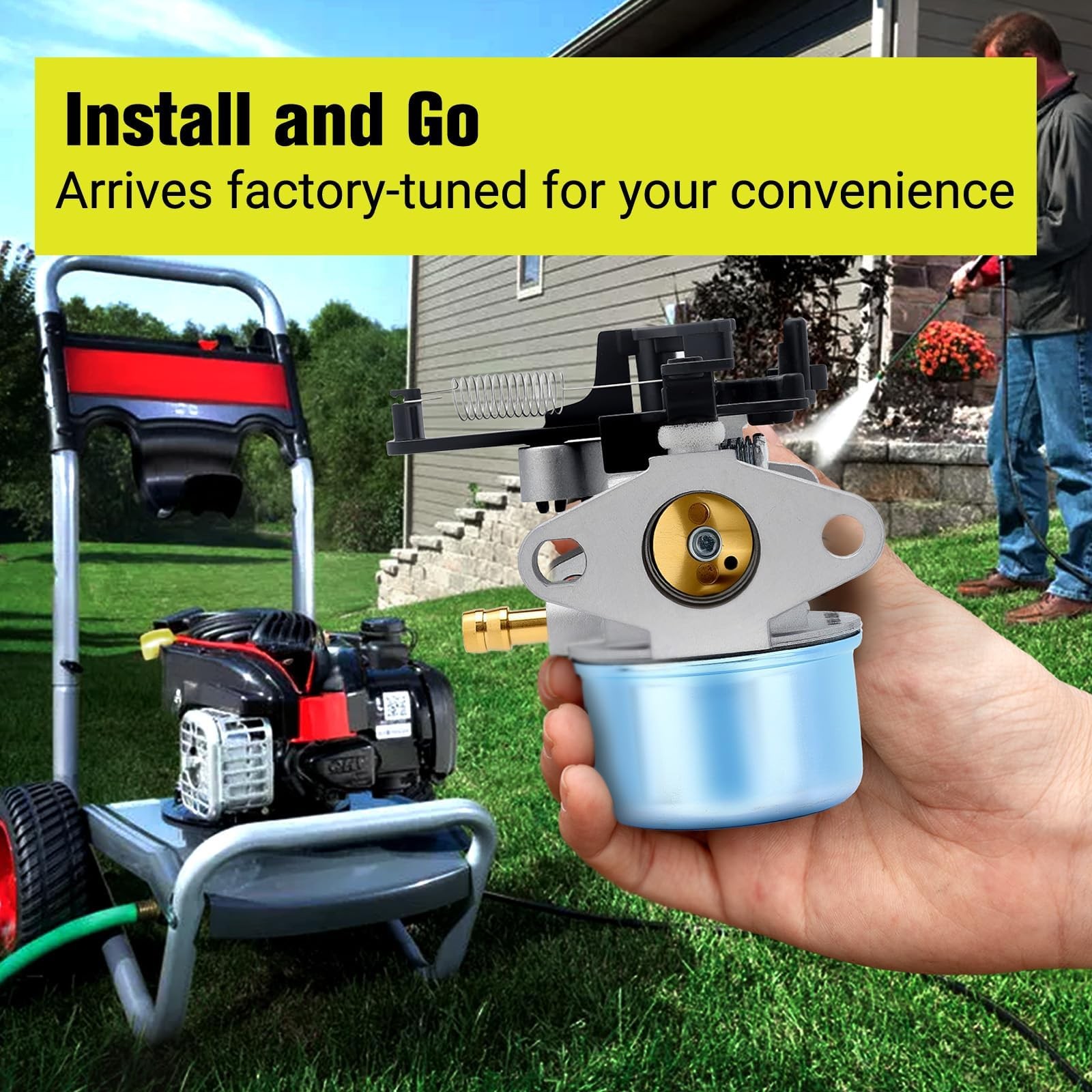 2700PSI 2800PSI 3000PSI Carburetor for Troy Bilt Pressure Washer 7.75 Hp 8.75…