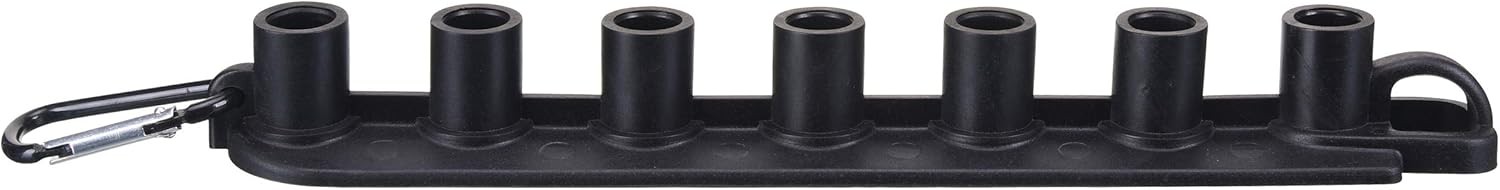 Pressure Washer Nozzle Holder Clip Holds 7 Tips 1/4 Quick Connect