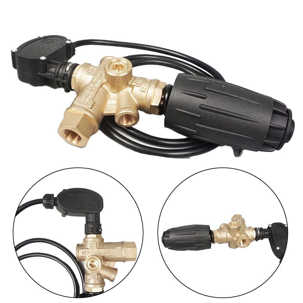 Unloading Control Valve with Automatic Functionality for Cleaning Pumps