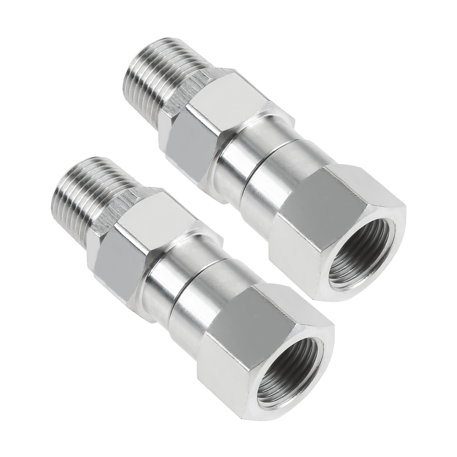 2Pcs Pressure Washer Swivel Joints 360 Degree Rotation Smart Design Fitting