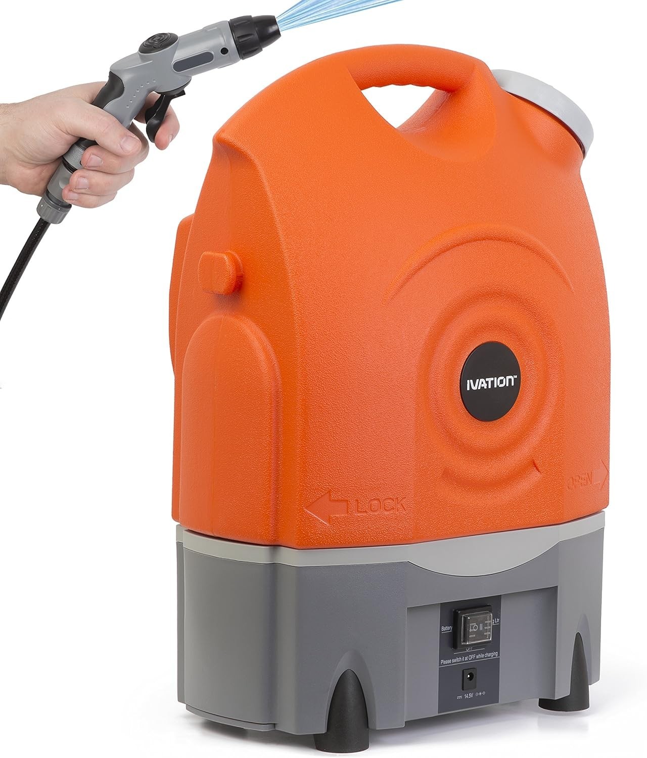 Versatile Spray Washer – Convenient 4.5 Gallon Tank & Ergonomic Trigger Design