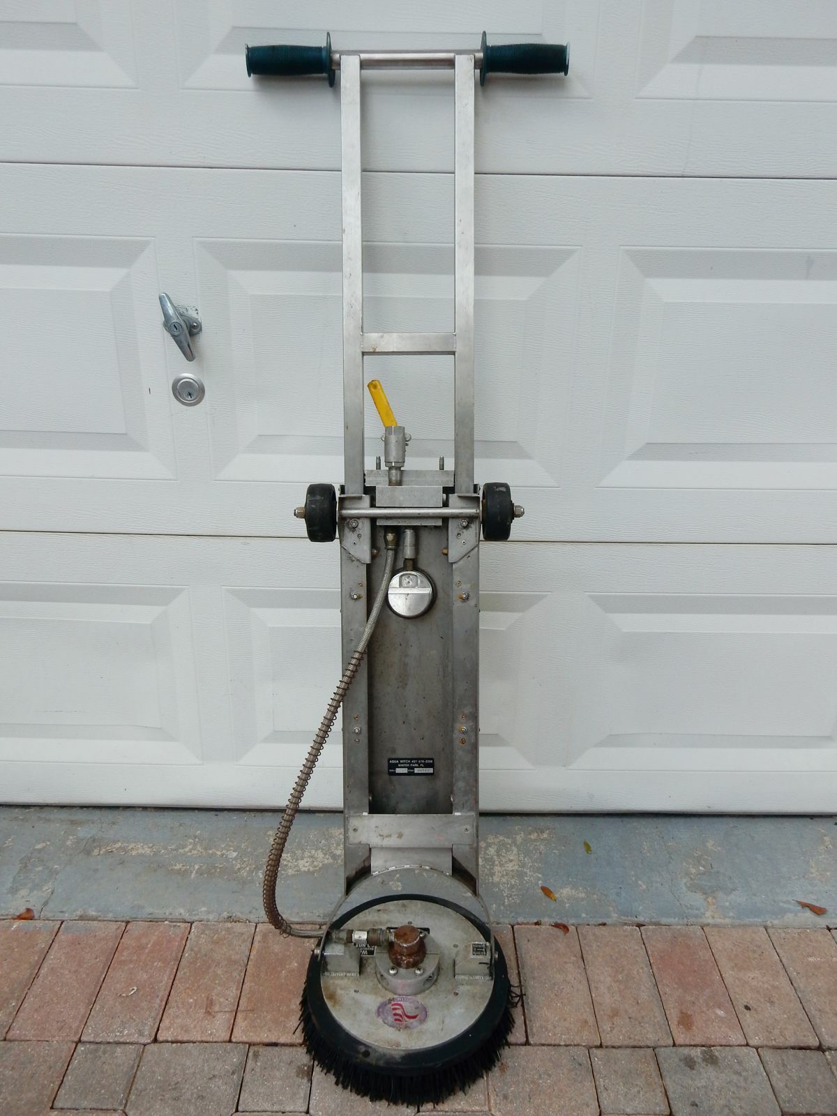 AQUA WITCH ROTARY PRESSURE WASHER SURFACE CLEANER STAINLESS STEEL PROJECT