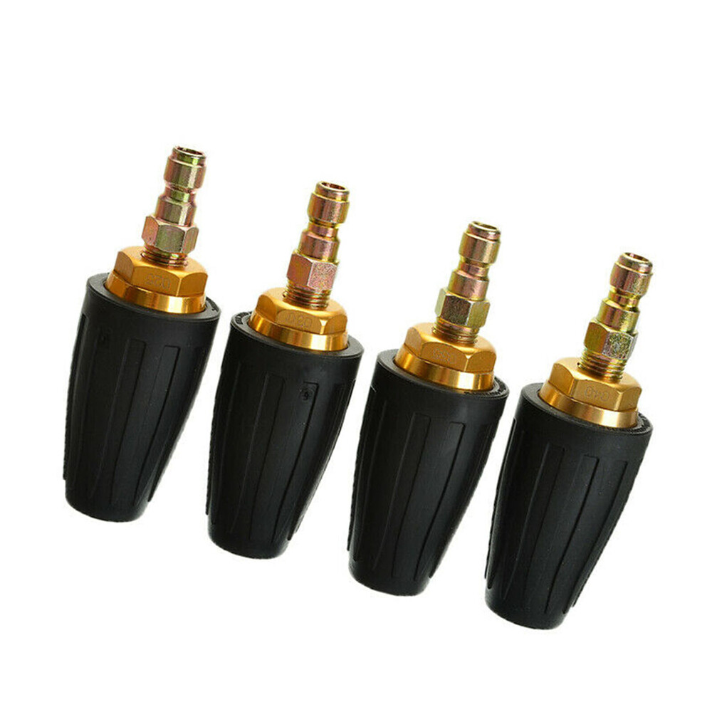 1/4″ 2.5-4.0 GPM High Pressure Washer Rotating Turbo Nozzle Spray Tip 3600PSI