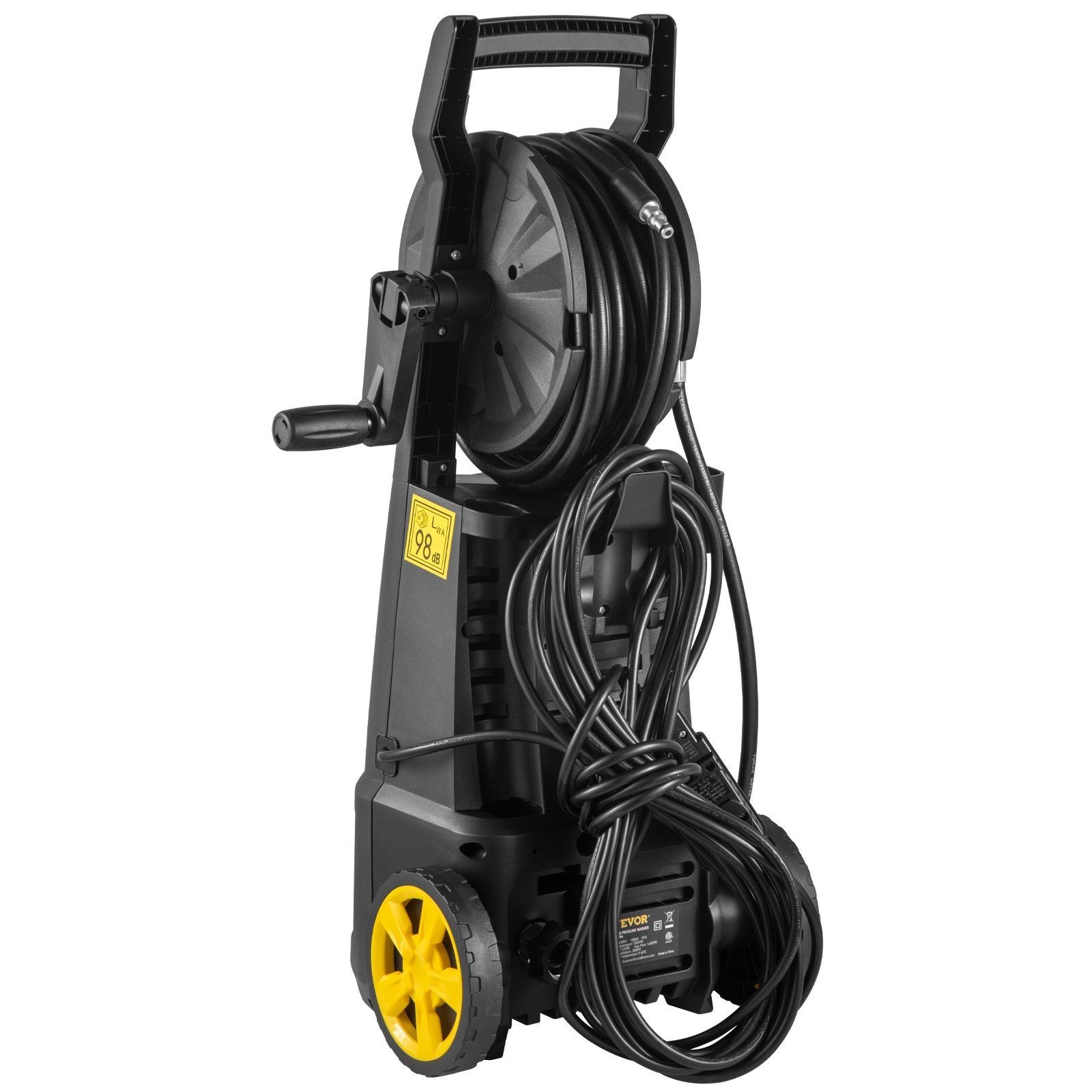 Electric Pressure Washer 2000PSI 1.65GPM with Safety Lock & TSS