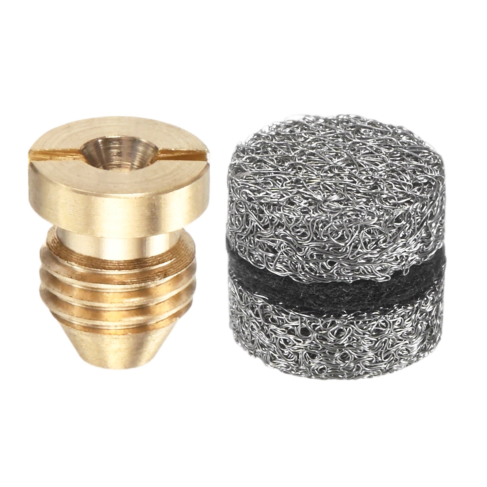 1-Set 1.3mm Copper Orifice Foam Cannon Nozzle and Three Layer Foam Maker Meshes