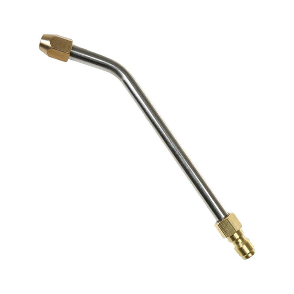 1/4” Pressure Washer Wash Nozzle Angled Lance Extension 20 cm