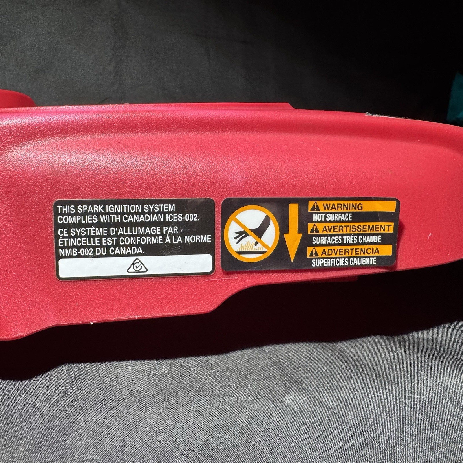 HONDA GVC160 POWER WASHER PARTS SHROUD PLASTIC COVER FAIRING, GOOD CONDITION