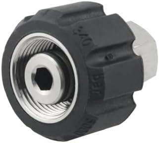 High Pressure Washer Adapter, M22 14mm Female to 3/8 Inch Female NPT, Stainless