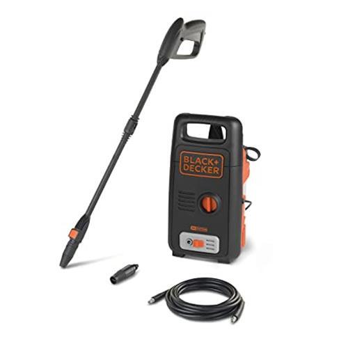 Black + Decker Bxpw1300E-B5 1300W 100 Bar, 390 L/Hr Pressure Washer For Car Wash