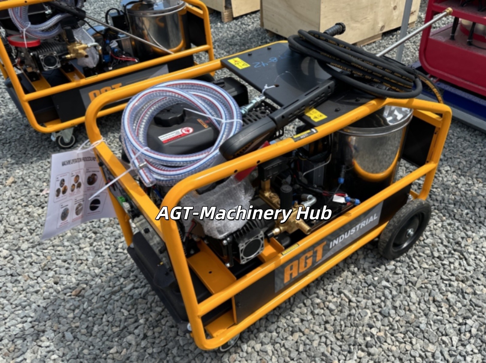 Just in !!! AGT 6.5HP 3000 Psi Hot Water High Pressure Washer Machine Diesel