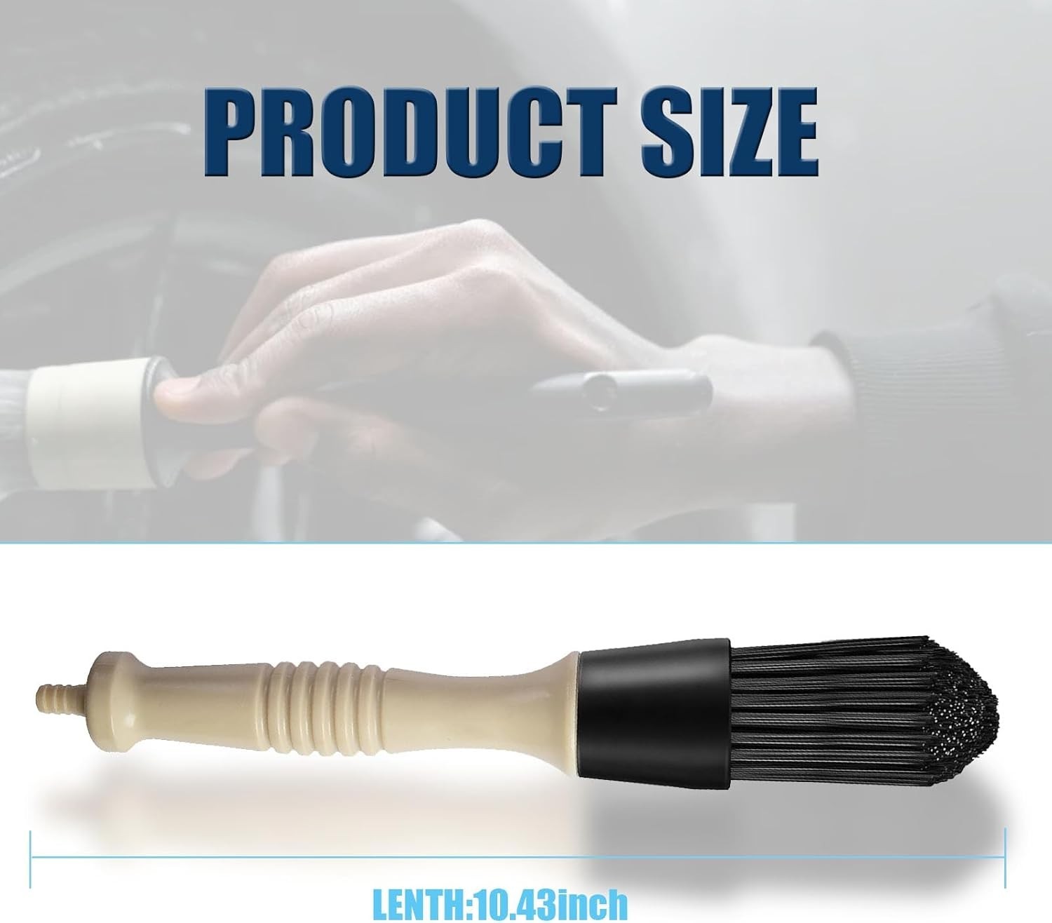 Flow Through Parts Washer Brush Wear Resistant Cleaning Brush Replacement for