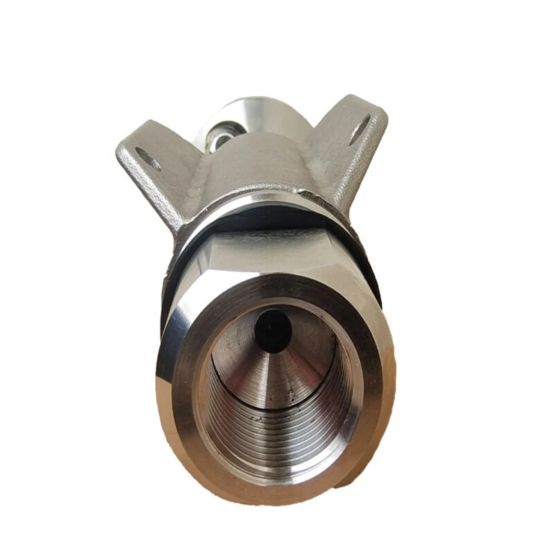 High-Pressure Rotating Nozzle for Cleaning Sewer Pipes with Alloy Rotating Seal