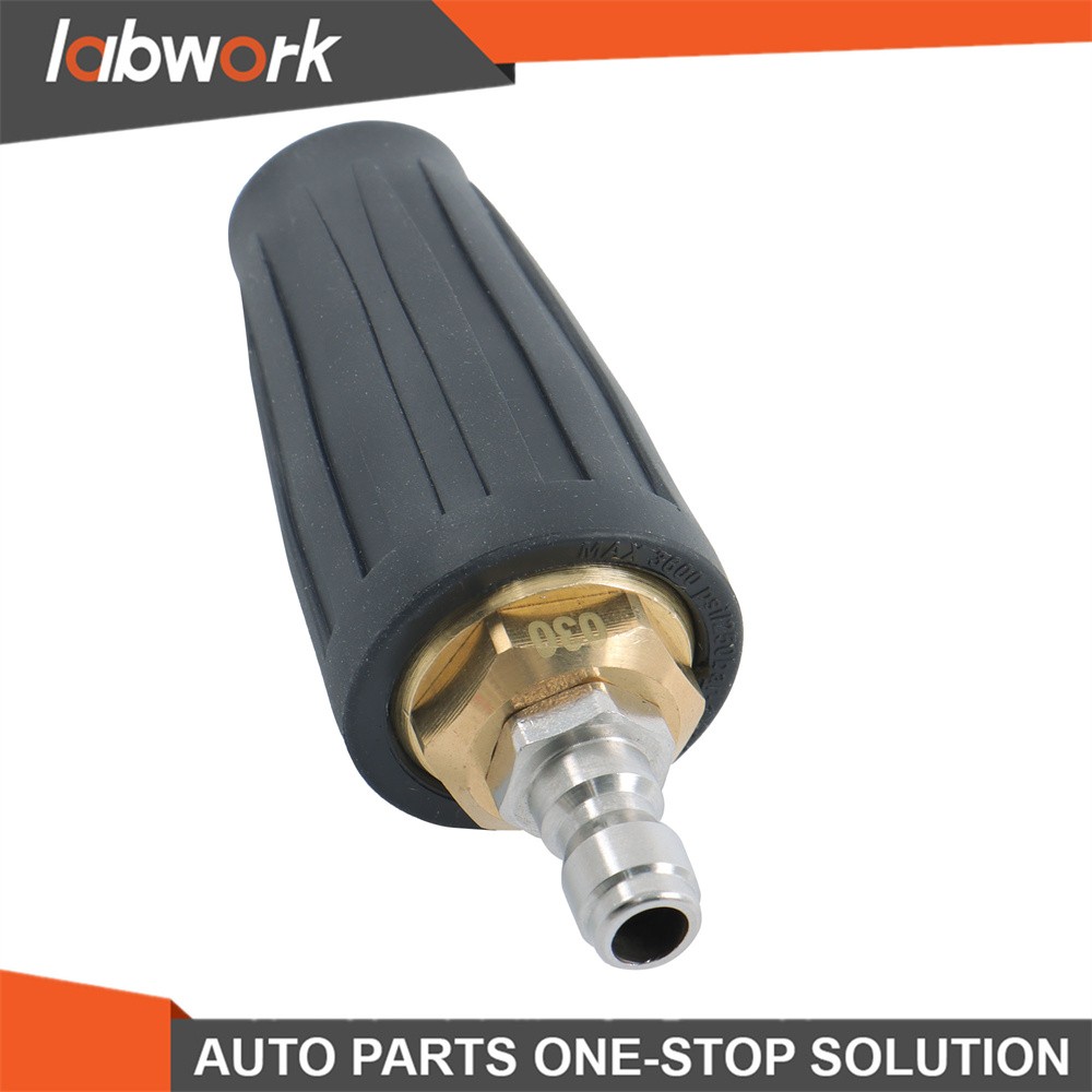 Labwork 1/4 inch 3600 PSI High Pressure Turbine Nozzle Set 360° Rotating Turbo