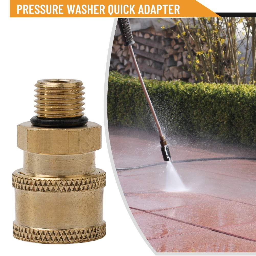 1/4 Inch Quick-Release Connector Coupler Fitting/For High Pressure Washer & Hose