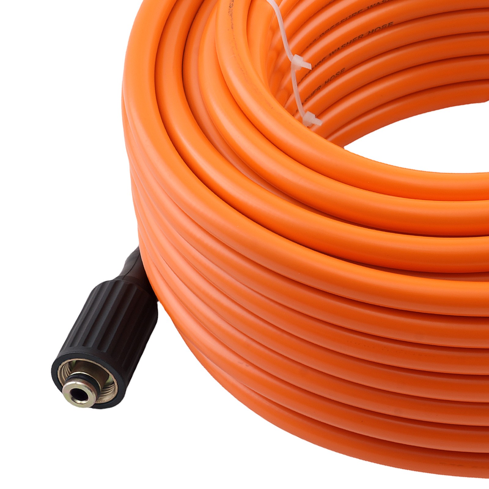 5800 PSI Pressure Washer Hose 100 Feet w/ M22-14mm to 3/8″ Coupler Kink Reistant