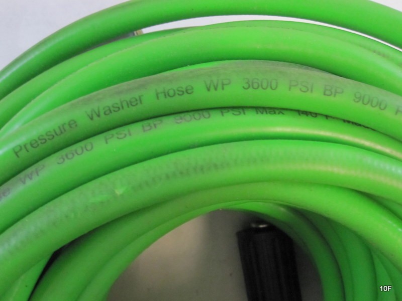 Super Flexible Pressure Washer Hose 50′ 3600 PSI M22-14&15mm QC