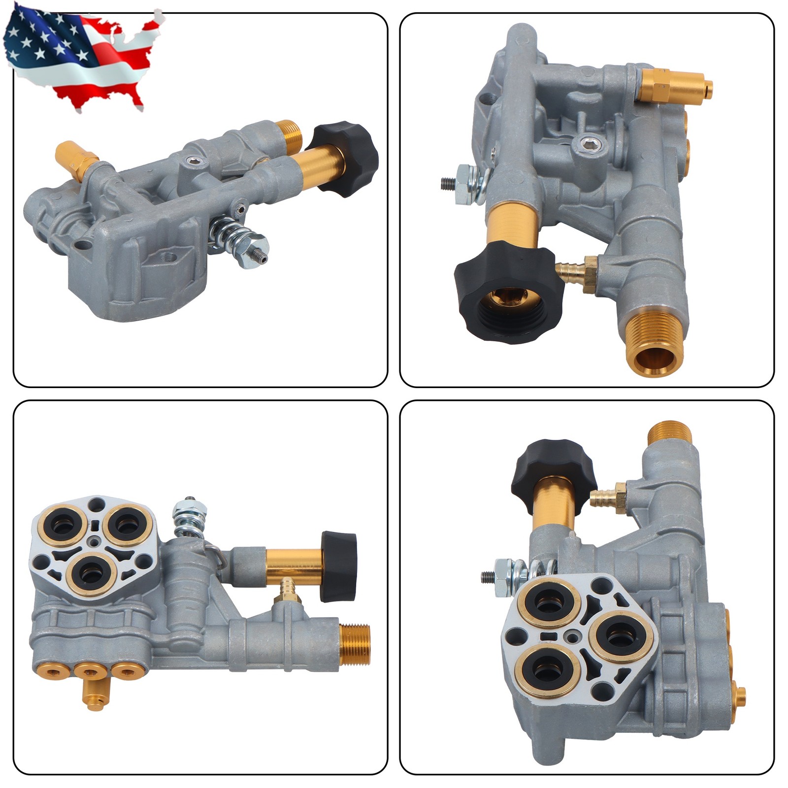 For Simpson Cleaning 7108366 510020 520006 Manifold Kit Washer Pump