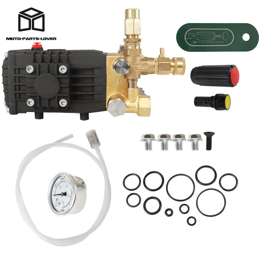 3600 PSI 4.9GPM Belt Drive Pressure Power Washer Pump 24mm Solid Shaft
