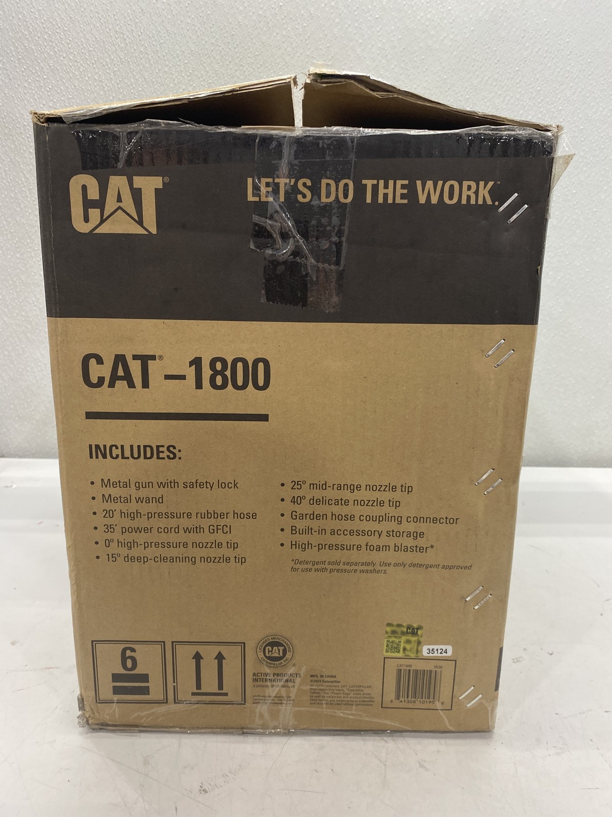 CAT Electric Pressure Washer 1800 PSI 2.0 GPM w/ High Pressure Hose (VE50)