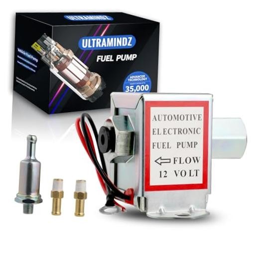 Universal Electric Inline Fuel Pump Low Pressure 4.5-7 psi 12 volt 4.5-7 PSI