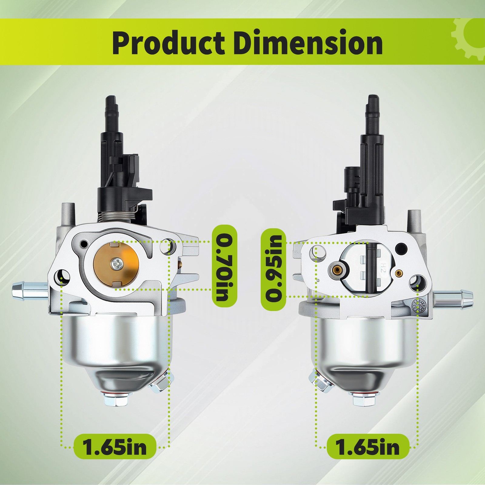 Carburetor Carb Assembly for Ryobi RY802900 2900PSI Pressure Washer 099981133027