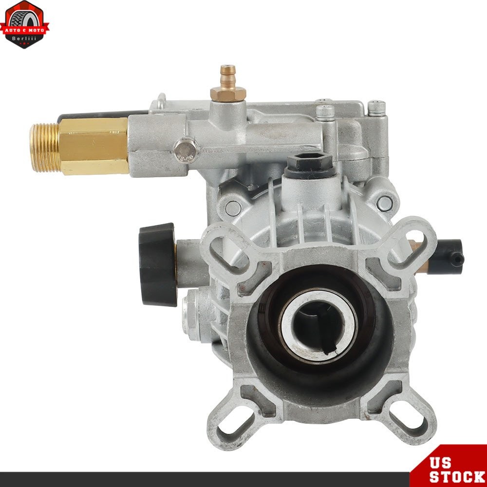 2.5 GPM 3000 PSI Universal Pressure Washer Pump 3/4 HorizShaft MAX Oil Sealed US