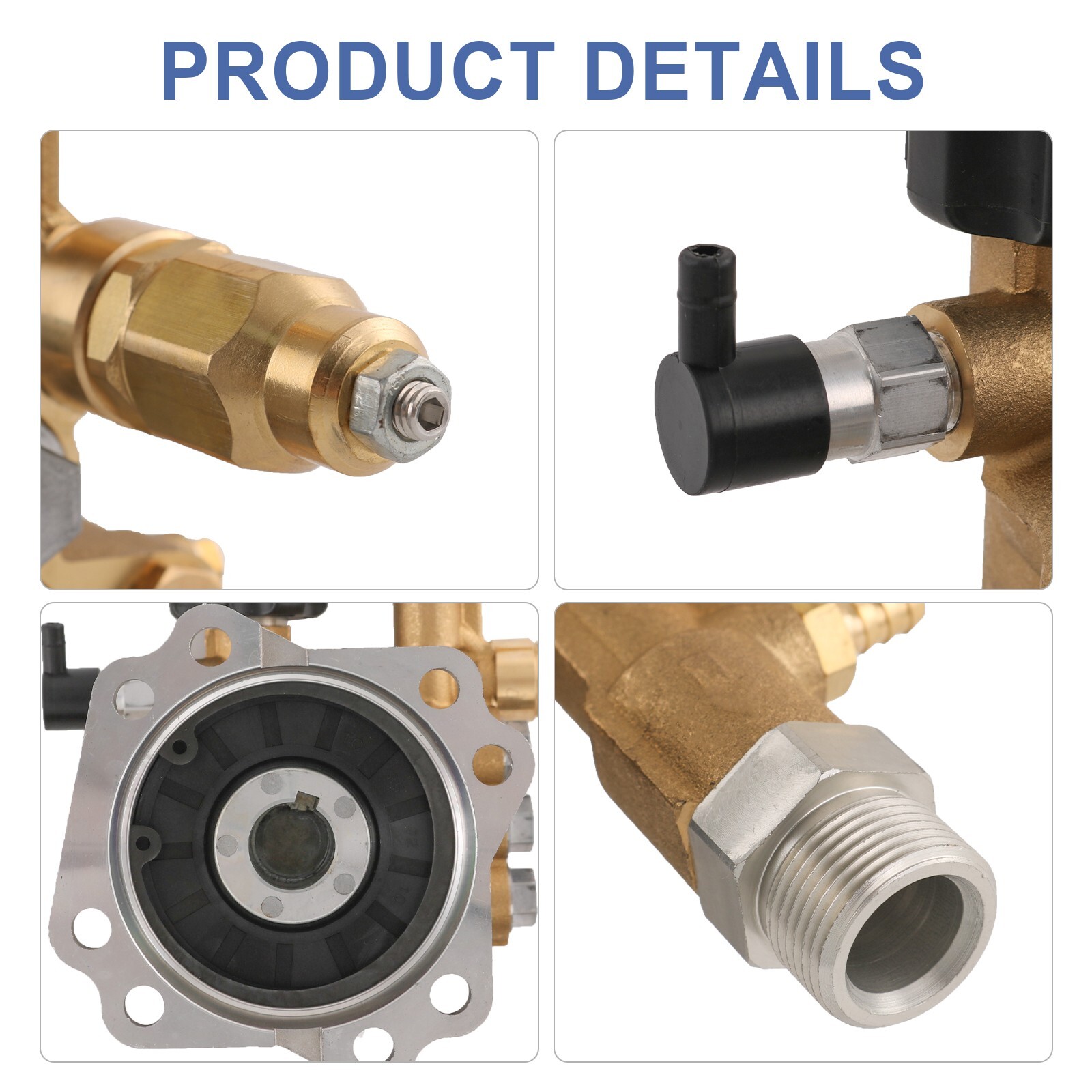 AR RMV2.5G30 PRESSURE WASHER PUMP AXIAL, 2.5GPM 3000 PSI, 3400 RPM, 3/4″ SHAFT