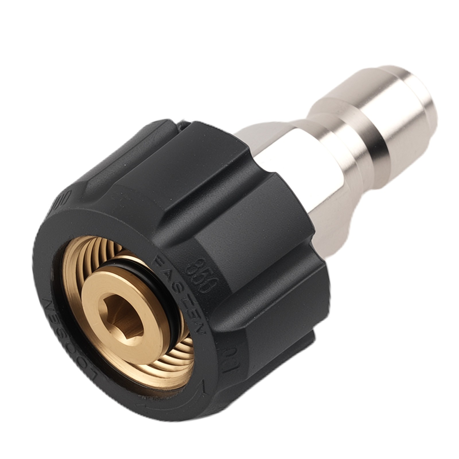 9PCS Brass Quick Connect Fitting Pressure Washer Adapter M22-14 Universal Swivel