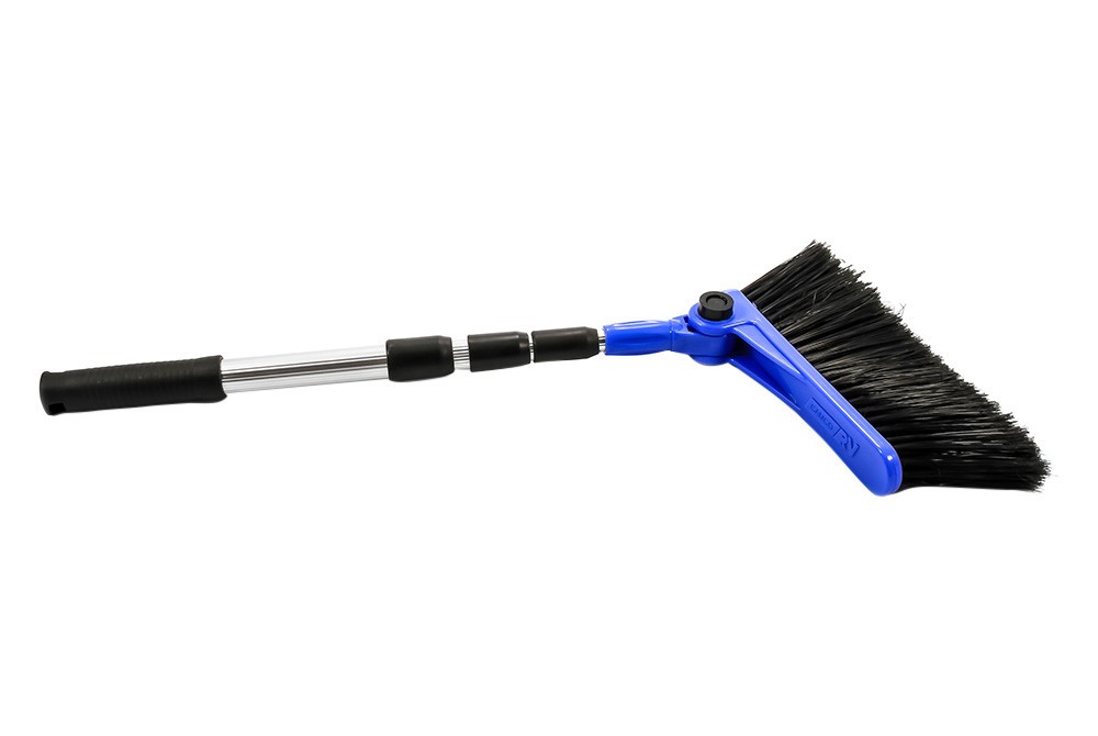 Camco Adjustable Broom w Dust Pan