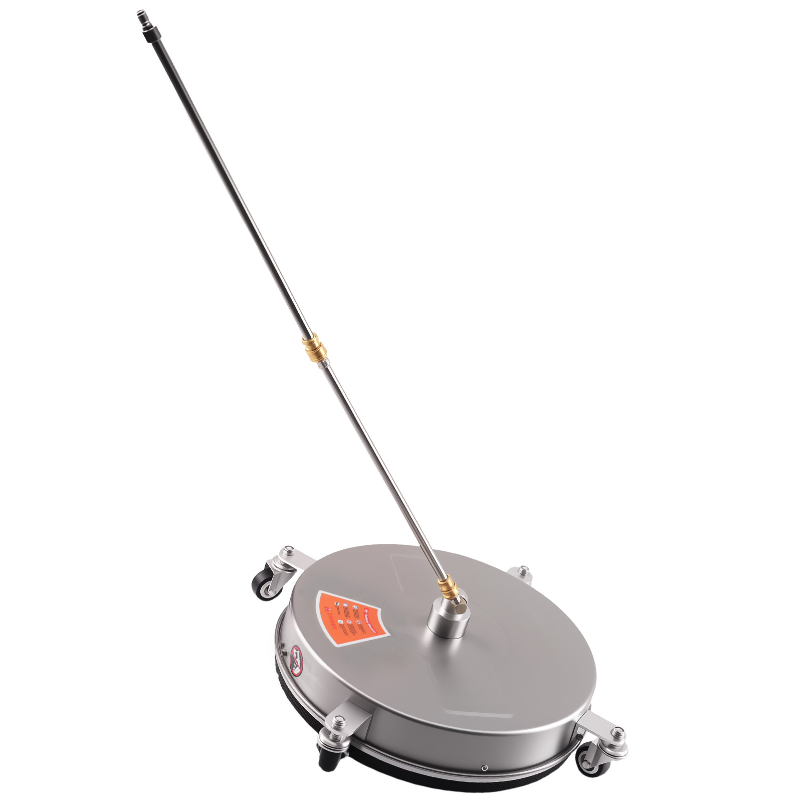 19″ Pressure Washer Surface Cleaner 4200 PSI Stainless 1/4″ Quick Connect
