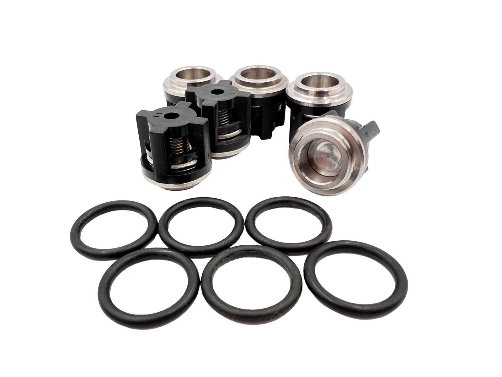 Pressure Washer Valve Kit Replacement – High-Pressure Water Pump Parts, Black