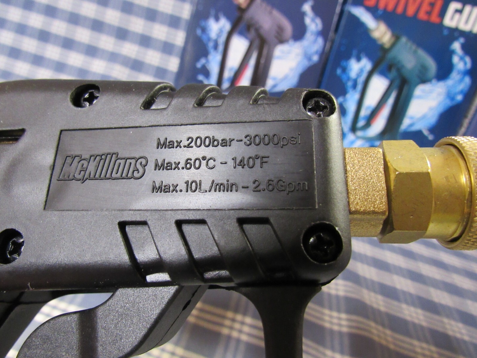 McKillans Stubby Gun Pressure Washer Gun (Please Read Carefully) FREE SHIPPING.